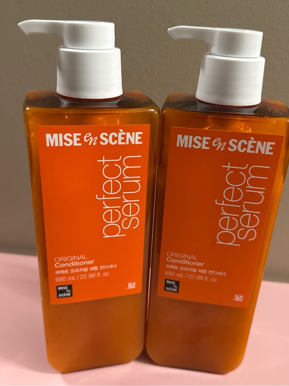 Mise En Scene Perfect Original Serum Conditioner 680mL 22.99fl oz X 2. Exp 01/29